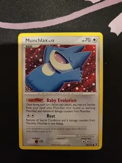 Pokemon Munchlax 69/111 Rising Rivals Regular MP Condition - Image 1