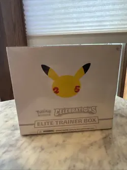 Pokemon TCG: 25th Anniversary Celebrations Elite Trainer Box (2021) 820650809439 - Image 1