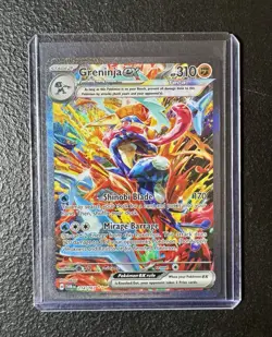 Greninja ex - 214/167 - Pokemon Twilight Masquerade Special Illustration Rare NM - Image 1