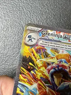 Greninja ex - 214/167 - Pokemon Twilight Masquerade Special Illustration Rare NM - Image 4
