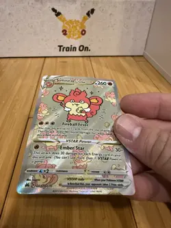 Simisear VSTAR GG37/GG70 Crown Zenith Galarian Gallery Holo Pokemon TCG - Image 3