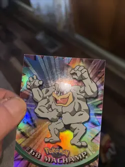 topps Pokemon TV Animation Edition Series 1 Rainbow Holo Foil #68 Machamp #tr - Image 4
