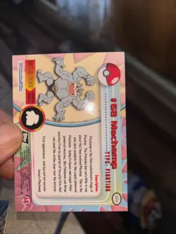 topps Pokemon TV Animation Edition Series 1 Rainbow Holo Foil #68 Machamp #tr - Image 5