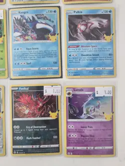 Large Pokemon Celebrations TCG Lot of 16x 25th Anniversary Stater Set Fast Ship - Image 3