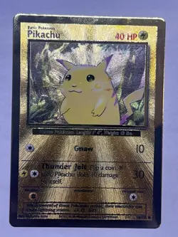 Pokemon Celebrations Ultra Premium UPC Gold Metal Pikachu #58 - Image 1