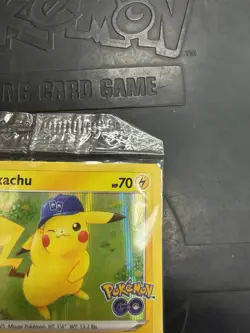 Pokemon SEALED Pikachu 028/078 Pokemon Go Holofoil Promo NM - Image 3
