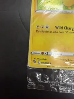 Pokemon SEALED Pikachu 028/078 Pokemon Go Holofoil Promo NM - Image 5