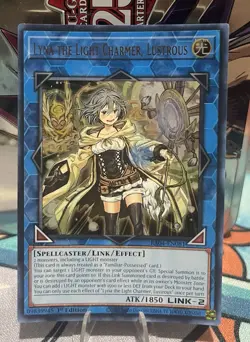 Lyna the Light Charmer Lustrous (UR) RA04 1st Edition Yugioh! NM - Image 1