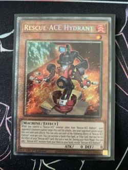 Yugioh Rescue-ACE Hydrant MP25-EN046 1st Edition Starlight Rare NM - Image 1