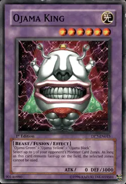 Ojama King - 1st Edition DP2-EN015 - HP - YuGiOh - Image 1