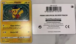 Special Delivery Pikachu SWSH074 SWSH: Sword & Shield Promo Cards Holo - Image 1