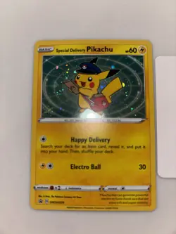 Special Delivery Pikachu SWSH074 SWSH: Sword & Shield Promo Cards Holo - Image 5