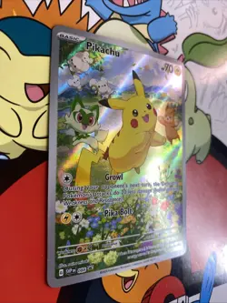 Pokemon Card TCG “Pikachu SVP 088” Black Star Promo 88 Paldea (NM) - Image 2