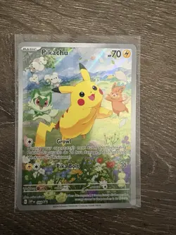 Pokemon Pikachu TCG SVP088 Black Star Promos Full Art Holo Card - Image 1