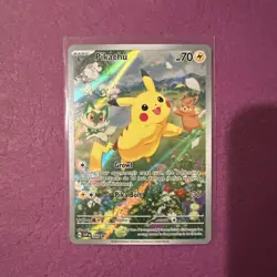 Pokemon Pikachu TCG SVP088 Black Star Promos Full Art Holo Card - Image 1