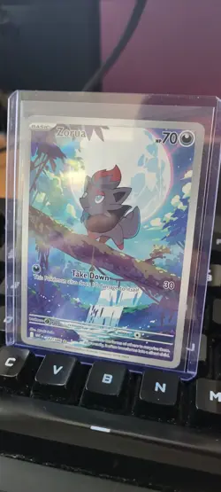Pack Fresh | Zorua | 142/086 | Pokemon White Flare | Illustration Rare Holo - Image 1