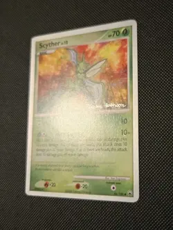 2008 Pokemon TCG Scyther 2008 World Championships LV.12 - #46/100 Rare - NM - Image 2