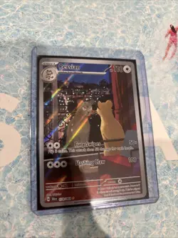 Pokemon Persian Illustration Card 078/064 Shrouded Fable Rare NM Condition - Image 2