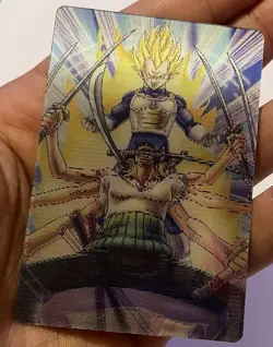 Carte dragon ball Gumica Card N*022 DBZXOP One Piece Moving Changing Weekly Jump - Image 2