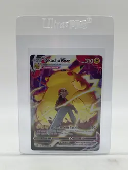 Pokemon TCG SWSH Lost Origin Trainer Gallery Pikachu VMAX #TG17/TG30 Ultra Rare - Image 3