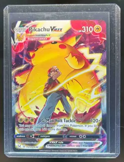 2022 Pokemon Sword & Shield Lost Origin Pikachu VMAX Trainer Gallery #TG17/TG30 - Image 1