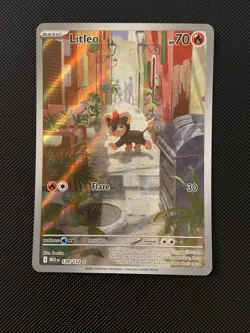 Litleo IR Illustration Rare 139/132 Mega Evolution English Pokemon TCG NM - Image 1