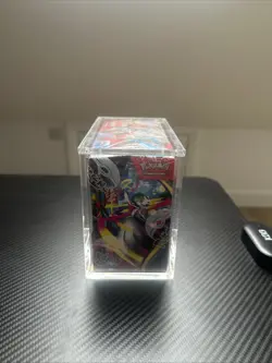 Pokemon TCG Mega Evolution Enhanced Booster Box Sealed - With Acrylic Case - Image 2