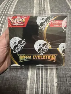 POKEMON MEGA EVOLUTION ENHANCED BOOSTER BOX NEW SEALED With Protective CASE - Image 1