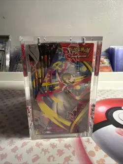 Pokemon TCG Mega Evolution Enhanced Booster Box New & Sealed with Acrylic Case - Image 2
