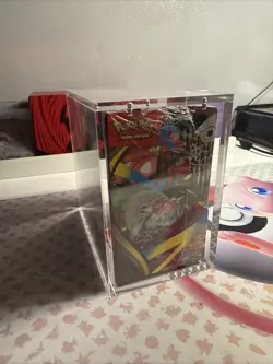Pokemon TCG Mega Evolution Enhanced Booster Box New & Sealed with Acrylic Case - Image 4