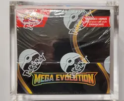 POKEMON MEGA EVOLUTION ENHANCED BOOSTER BOX NEW SEALED With Protective CASE - Image 1