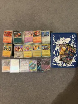 Pokemon Cards Bundle TCG Collection Card Rare Holo, EX, Folder Joblot - 500+ - Image 1