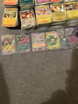 Pokemon Cards Bundle TCG Collection Card Rare Holo, EX, Folder Joblot - 500+ - Image 4