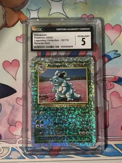 Pokemon Nidoqueen Legendary Collection Reverse Holo Card 32/110 - Image 1