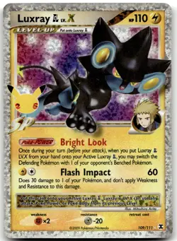 Luxray GL LV.X 109/111 Celebrations: Classic Collection - Pokemon Card - Image 1
