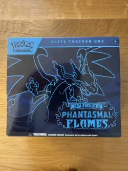 Pokemon TCG Phantasmal Flames ETB Elite Trainer Box - Brand New & Factory Sealed - Image 1
