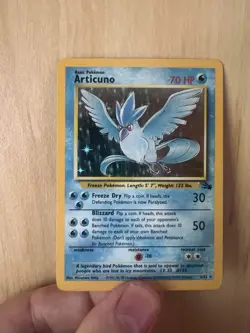 Articuno - 2/62 - Fossil 1999 Unlimited - WOTC - Holo Rare - HP - Pokemon TCG - Image 1