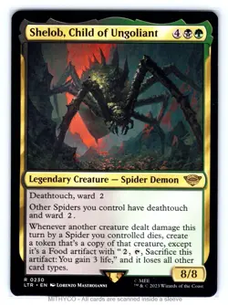 MTG Shelob, Child of Ungoliant Universes Beyond: The Lord of the Rings: Tales of - Image 1