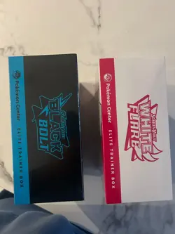 Pokemon Center Black Bolt & White Flare Elite Trainer Box ETB Set - SEALED ✅ - Image 2