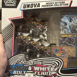 Pokemon Unova Heavy Hitters Premium Collection Costco - Scarlet Violet BRAND NEW - Image 1