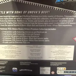 Pokemon Unova Heavy Hitters Premium Collection Costco - Scarlet Violet BRAND NEW - Image 3