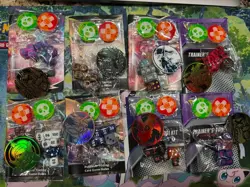 Lot of 10x Pokemon Random ETB Accessories Coins Markers Pins Dice Dividers Sets - Image 3