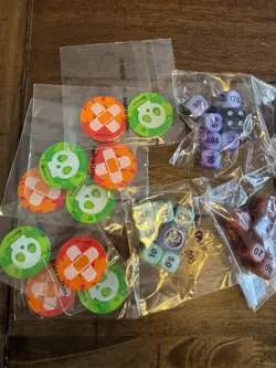 Lot of 10 Sets Pokemon Dice and Damage Counters and Markers - Lot B - Image 2