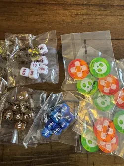 Lot of 10 Sets Pokemon Dice and Damage Counters and Markers - Lot B - Image 4