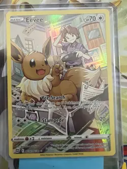 Eevee TG11/TG30 SWSH09 Brilliant Stars Trainer Gallery Ultra Rare Pokemon TCG NM - Image 2