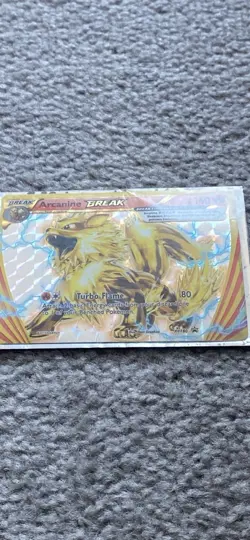 Pokemon Card - Arcanine BREAK - XY Black Star Promo - Ultra Rare - XY180 - NM-LP - Image 1