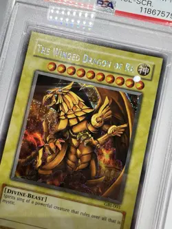 Yu-Gi-Oh! The Winged Dragon of Ra Game Boy ADV Secret Rare Promo GBI-003 PSA 8 - Image 3