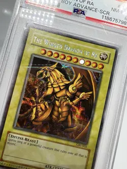 Yu-Gi-Oh! The Winged Dragon of Ra Game Boy ADV Secret Rare Promo GBI-003 PSA 8 - Image 4