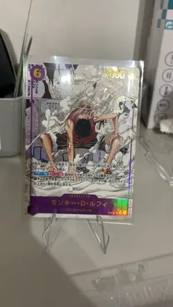 Mokey D Luffy SEC EB02-061 Manga Alt Art Comic Parallel Anime 25th Japanese NM - Image 1