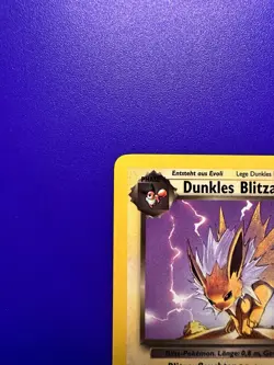 DUNKLES BLITZKA DARK JOLTEON GERMAN 38/82 2000 POKEMON TCG - Image 2